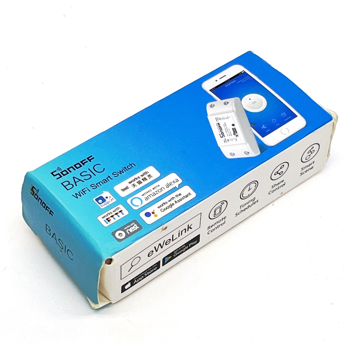 Sonoff Basic RF WiFi Smart Switch Alexa Google Home DIY Relay