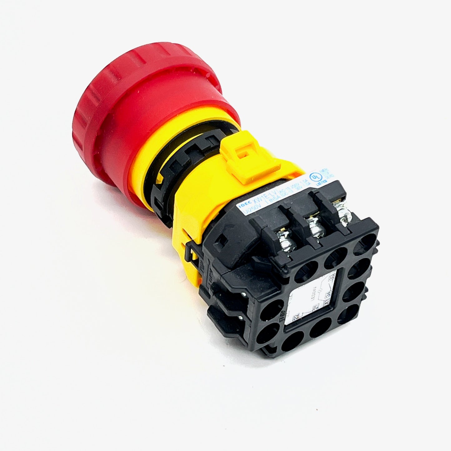 IDEC XW1E‑LV Ø40 mm Emergency‑Stop Switch LED 24 V Panel Mount