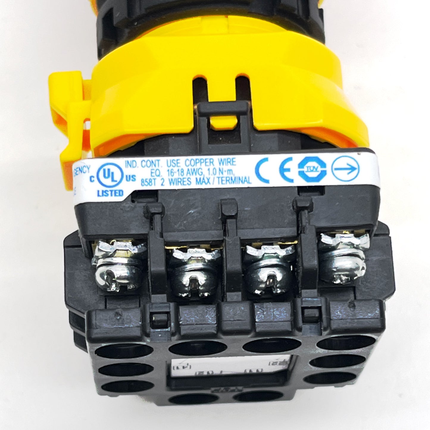 IDEC XW1E‑LV Ø40 mm Emergency‑Stop Switch LED 24 V Panel Mount