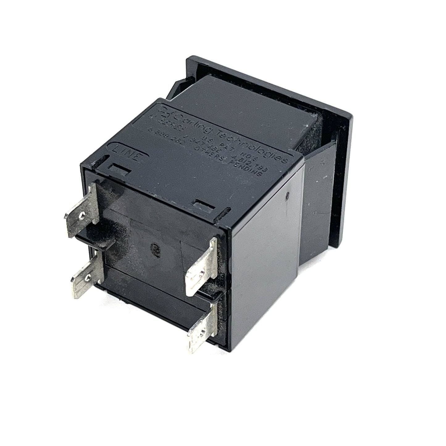 Carling Tech M‑Series Hydraulic Magnetic 20A 250VAC/80VDC 2‑Pole Panel Breaker