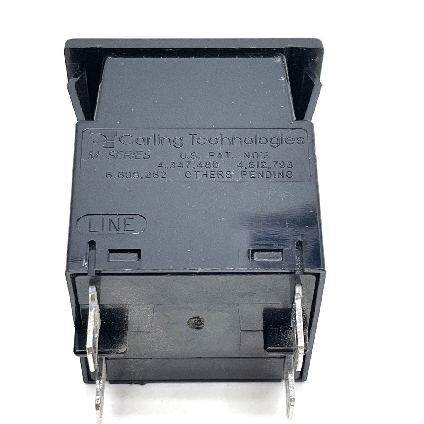 Carling Tech M‑Series Hydraulic Magnetic 20A 250VAC/80VDC 2‑Pole Panel Breaker