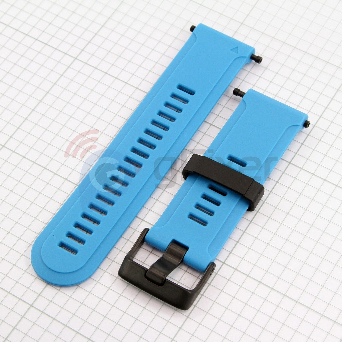 Silicone band for Garmin quatix 3 (blue) New