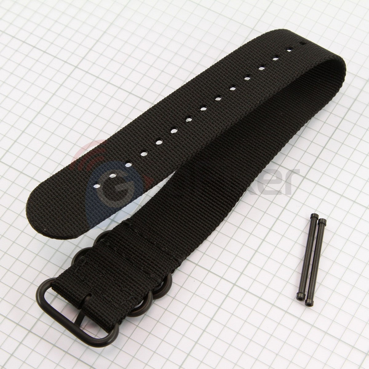 Nylon band for Garmin tactix bravo (black) New