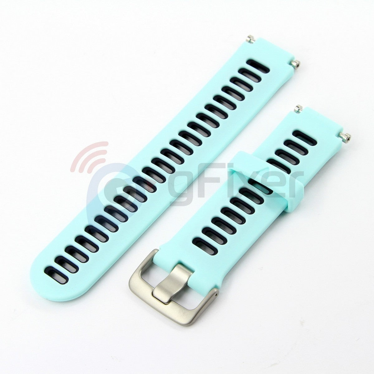 Rubber band for Garmin Forerunner 735xt (Frost Blue/Midnight Blue) OEM (without screwdrivers and box) New