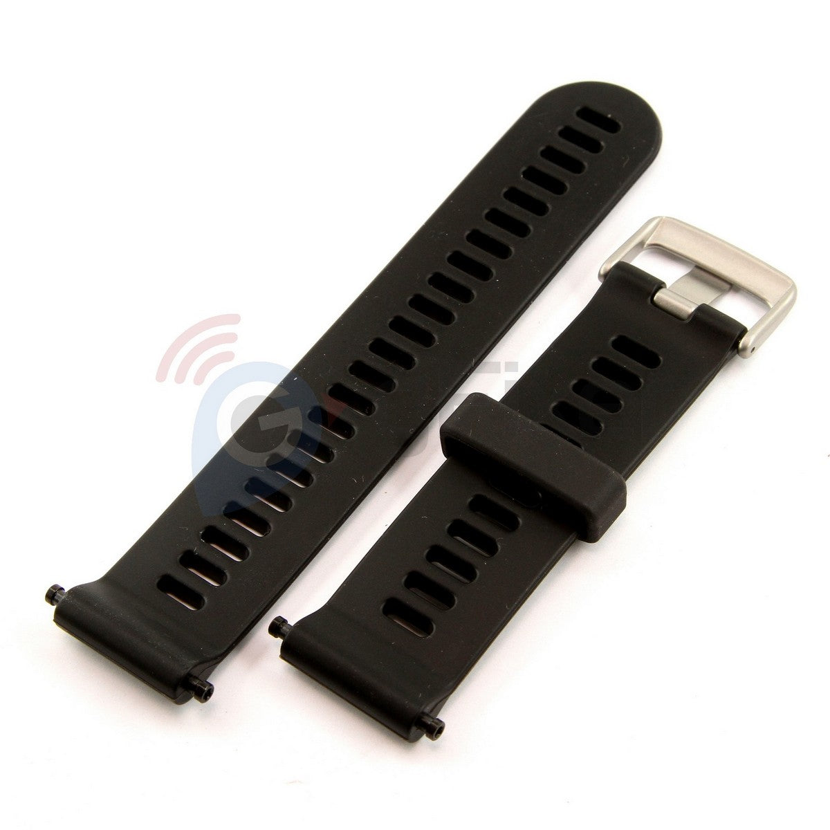 Silicone band for Garmin Forerunner 935 (black) 100% Genuine 22mm T6 New