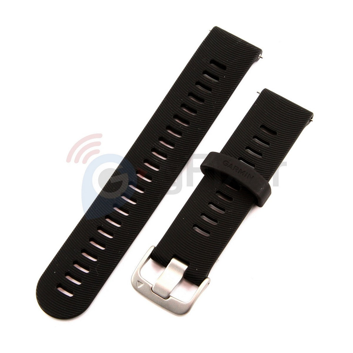 Silicone band for Garmin Forerunner 645 Black. QuickFit 20mm. OEM (without screwdrivers and box) New