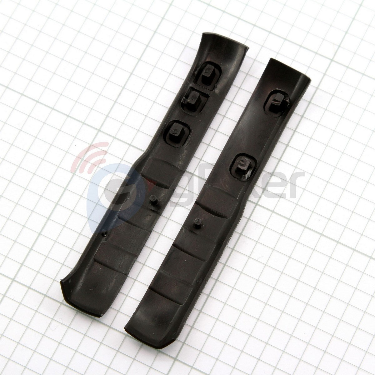 Rubber buttons eTrex 30 for Garmin eTrex 30 (left part +, -, MENU) New