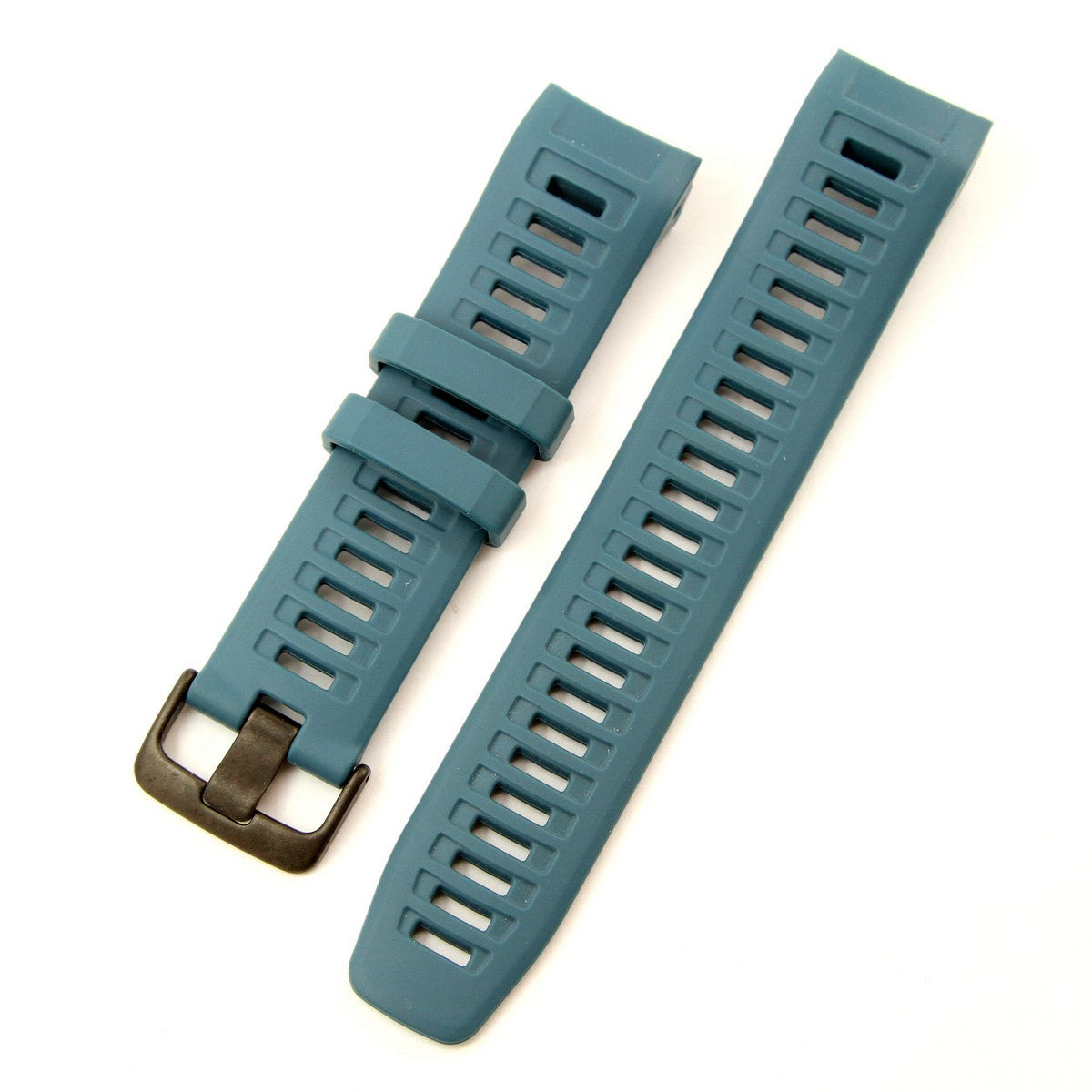Silicone band for Garmin Instinct (Lakeside Blue) New