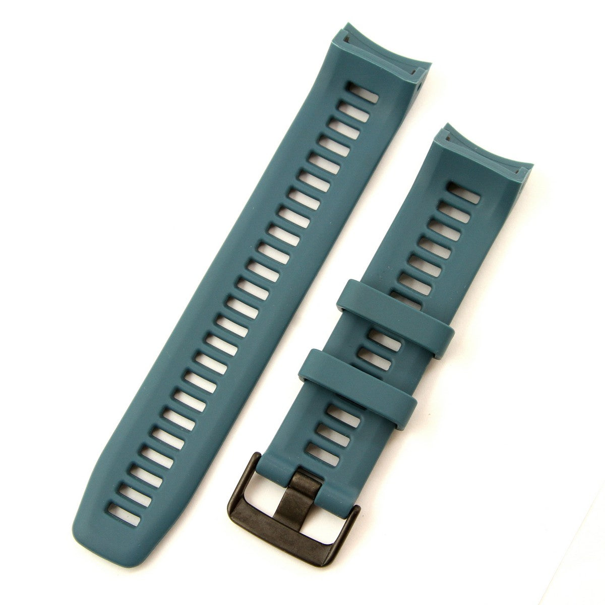 Silicone band for Garmin Instinct (Lakeside Blue) New
