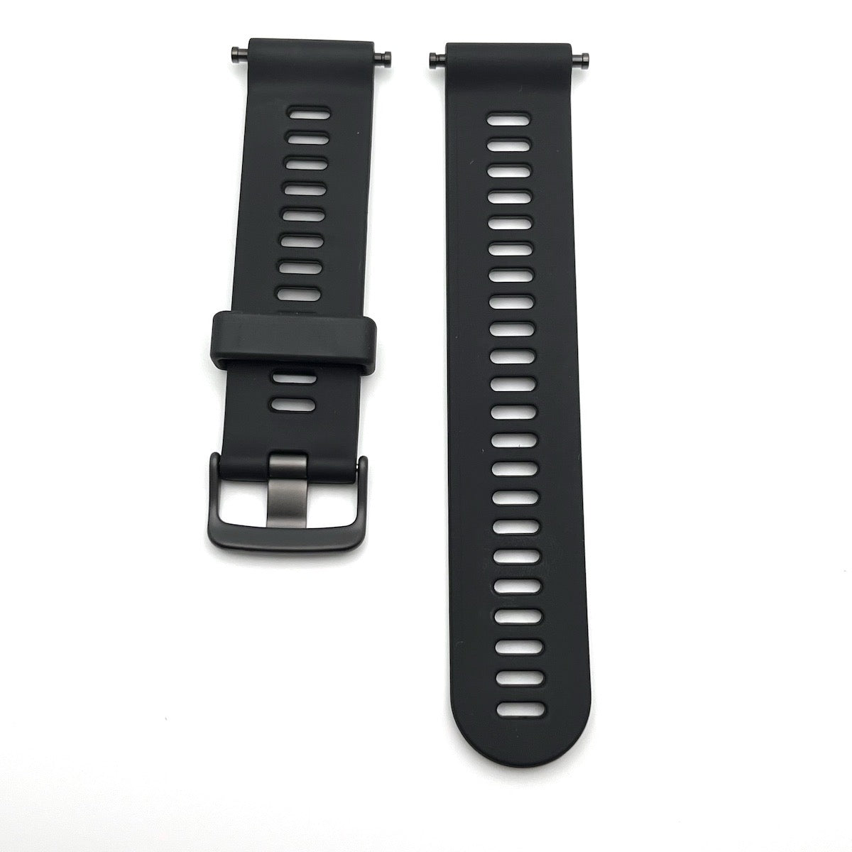 Silicone band for Garmin Forerunner 945 (black) 100% Genuine 22mm T6 New