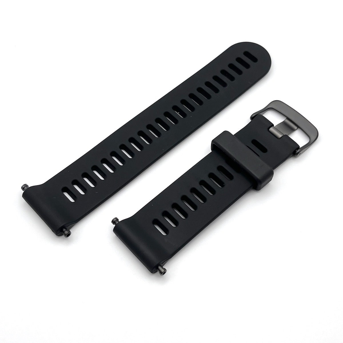 Silicone band for Garmin Forerunner 945 (black) 100% Genuine 22mm T6 New