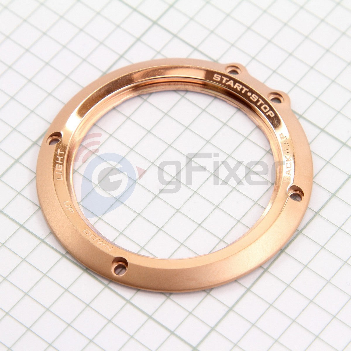 Front case bezel ring for Garmin fenix 3 (rose gold, without glass) New