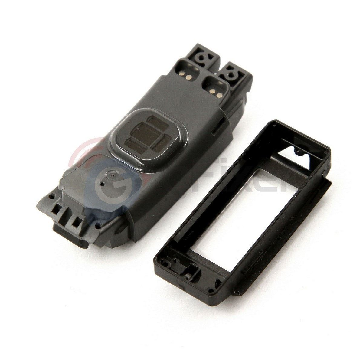 Full case for Garmin vivosmart HR+ Black/Shark Fin Gray New