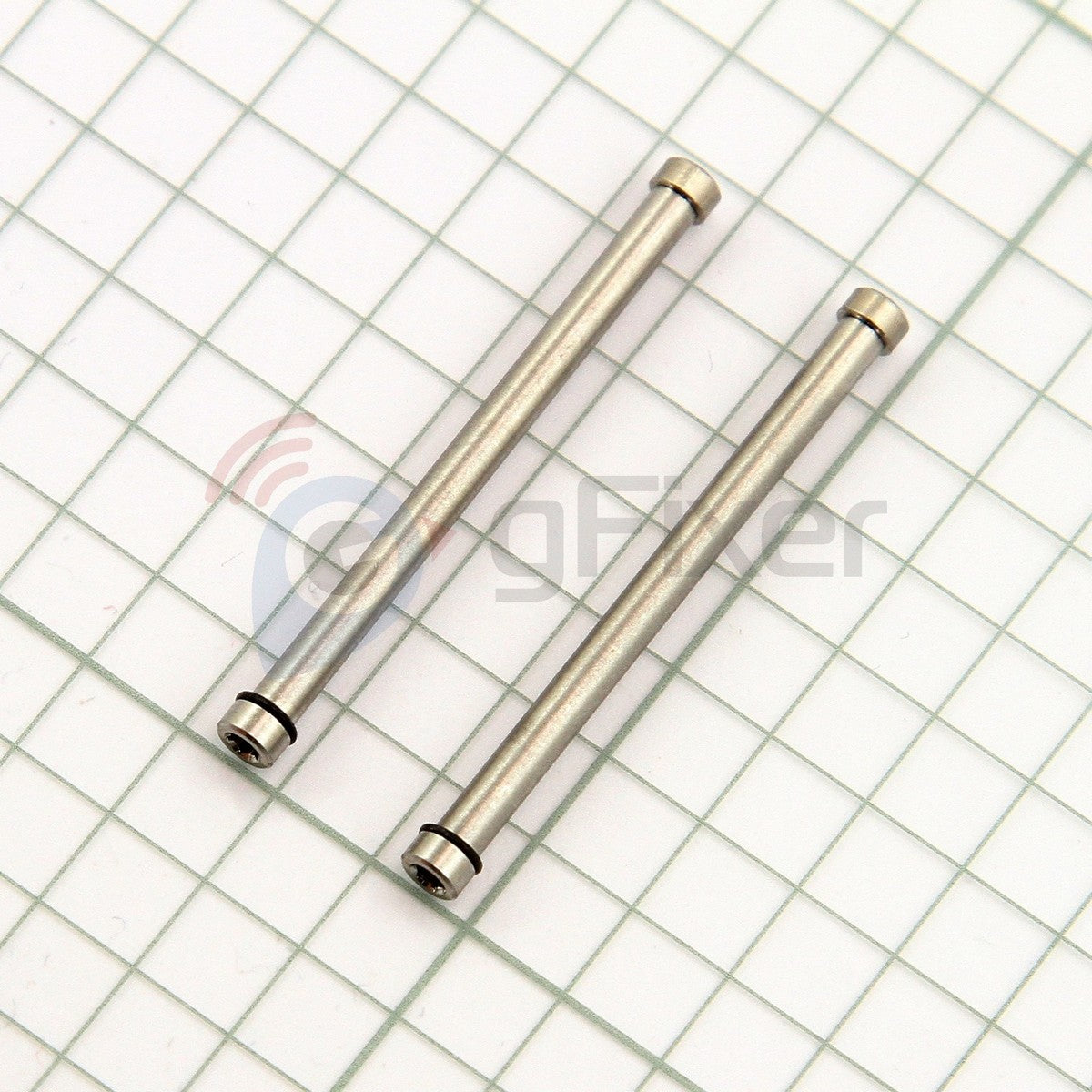 Pins kit QuickFit for Garmin Descent MK1 26mm silver New