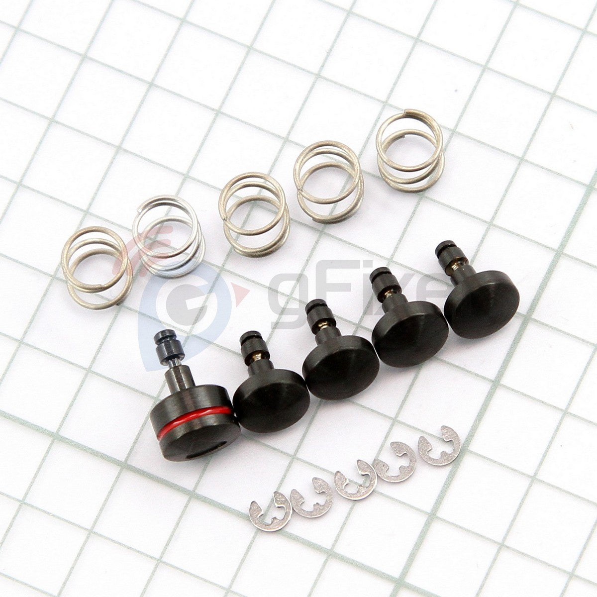 Buttons kit for Garmin fenix 5 Plus (black) New