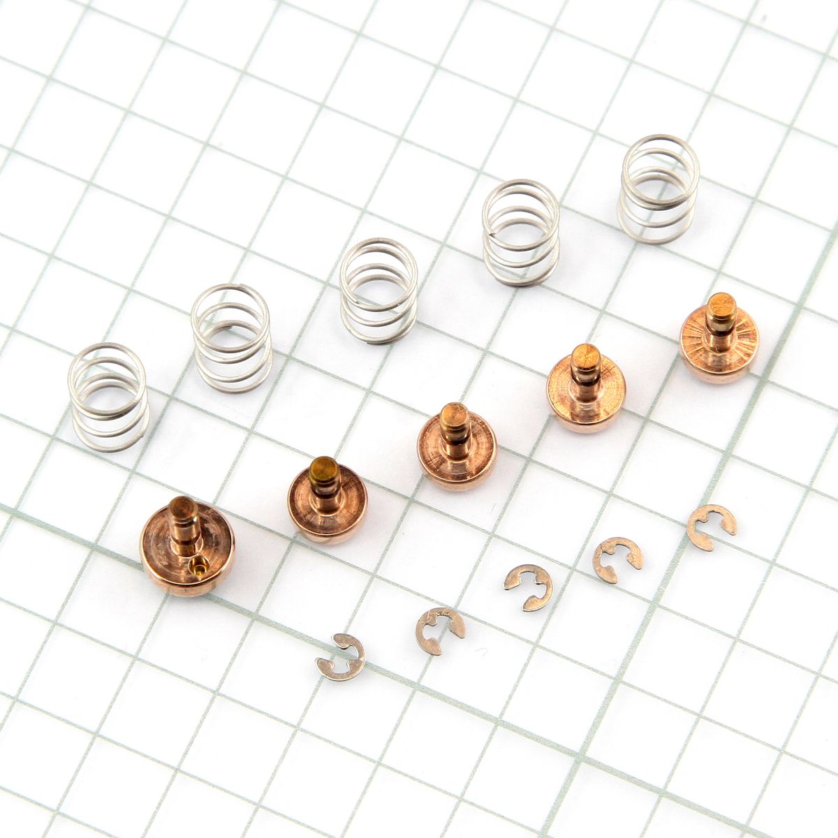 Buttons kit for Garmin Fenix 5s Plus Rose Gold New