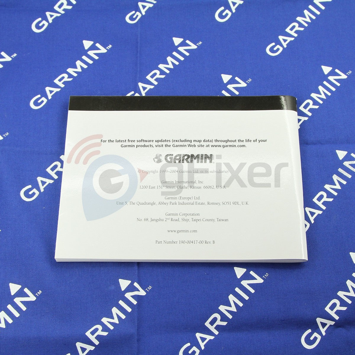 software user's manual for Garmin MapSource mapping Used