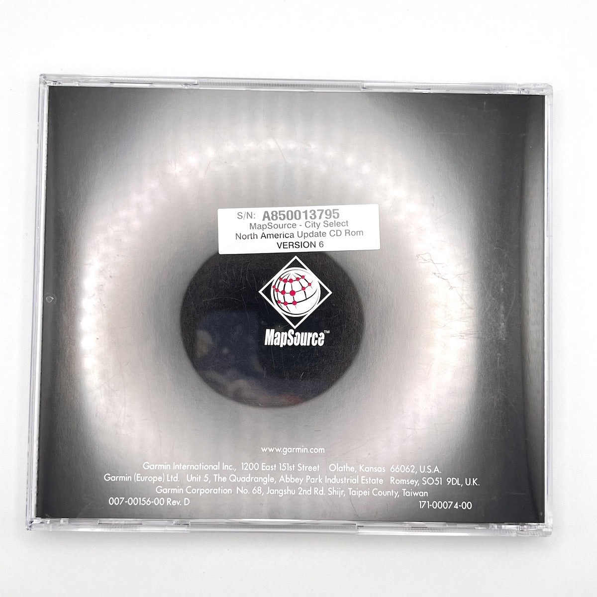 Software for Garmin City Select North America v6 - 2cd Used