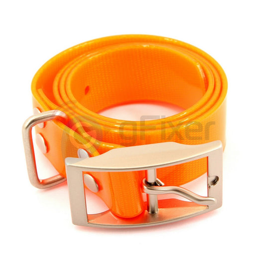 Replacement collar strap for Garmin T 5 (orange) New