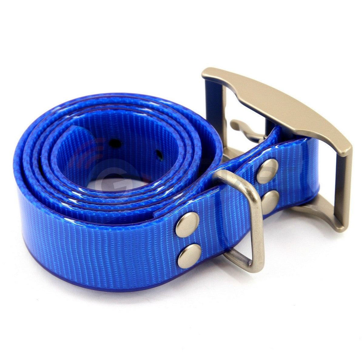 Replacement collar strap for Garmin T 5 (blue) New