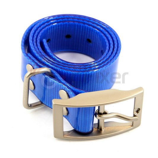 Replacement collar strap for Garmin DC 40 (blue) New