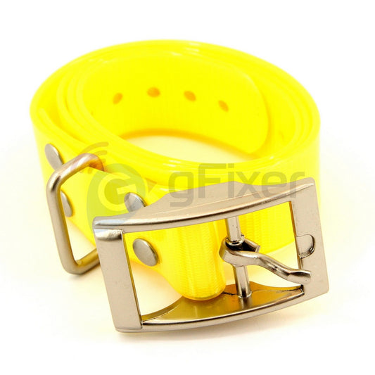Replacement collar strap for Garmin DC 40 (yellow) New