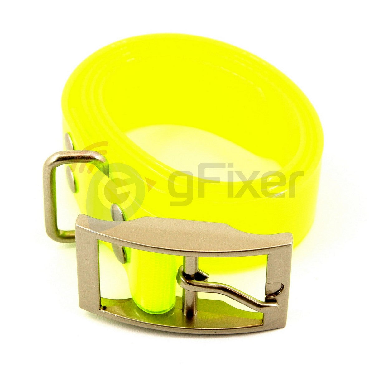 Replacement collar strap for Garmin T 5 (lime yellow) New