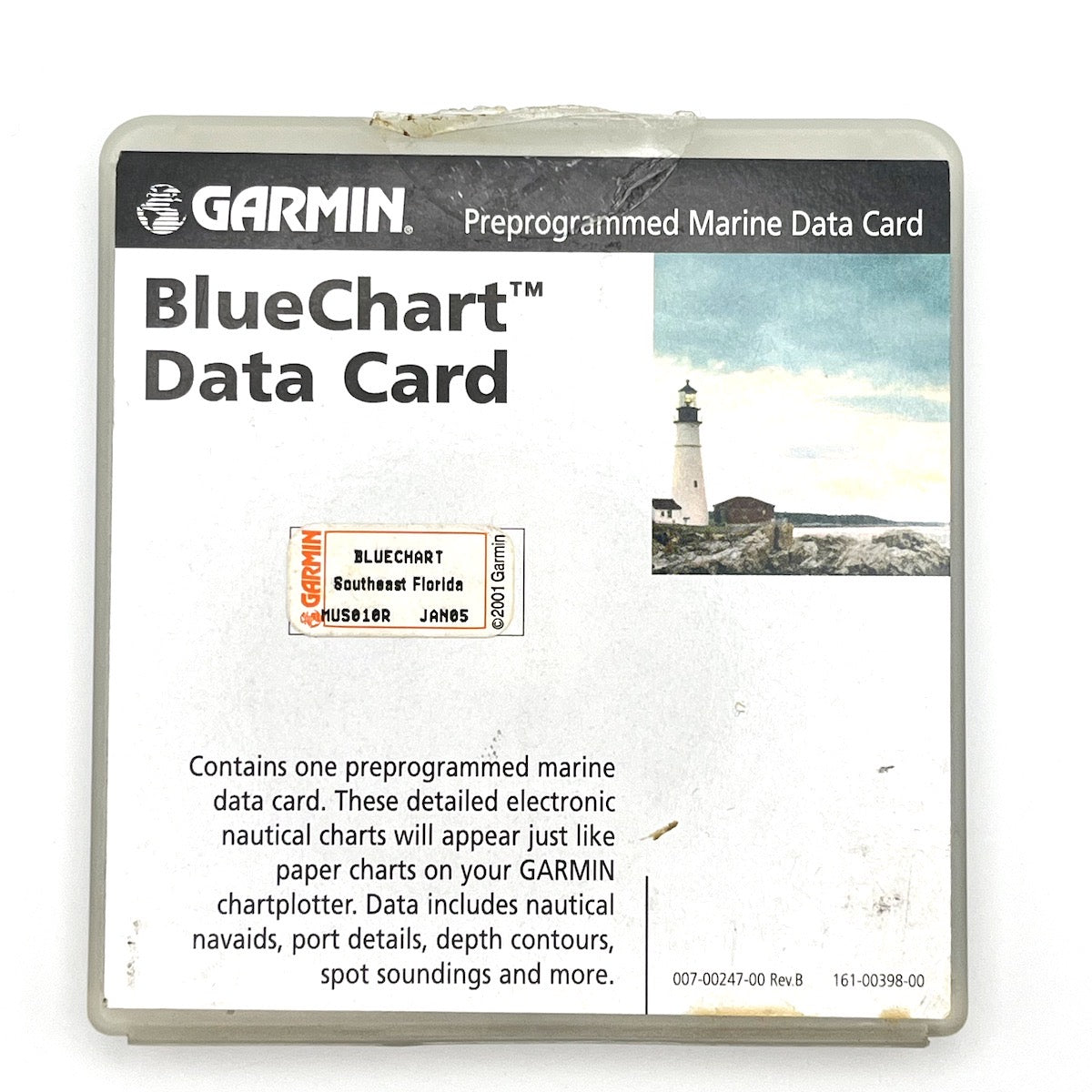Data card BlueChart for Garmin GPSMAP MUS010R (SE.Florida) Used