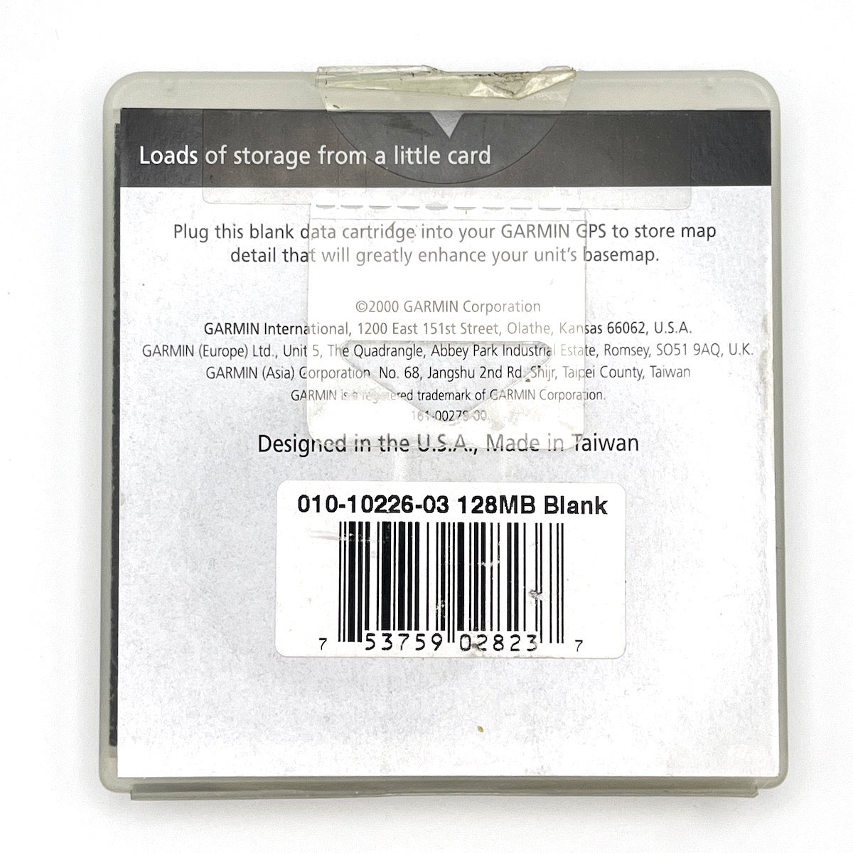 Data card for Garmin GPSMAP 128Mb New
