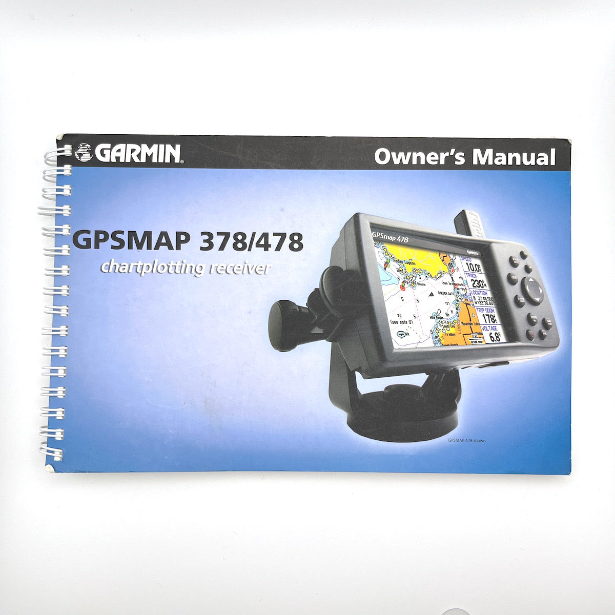 owner's manual for Garmin GPSMAP 478 (English) Used