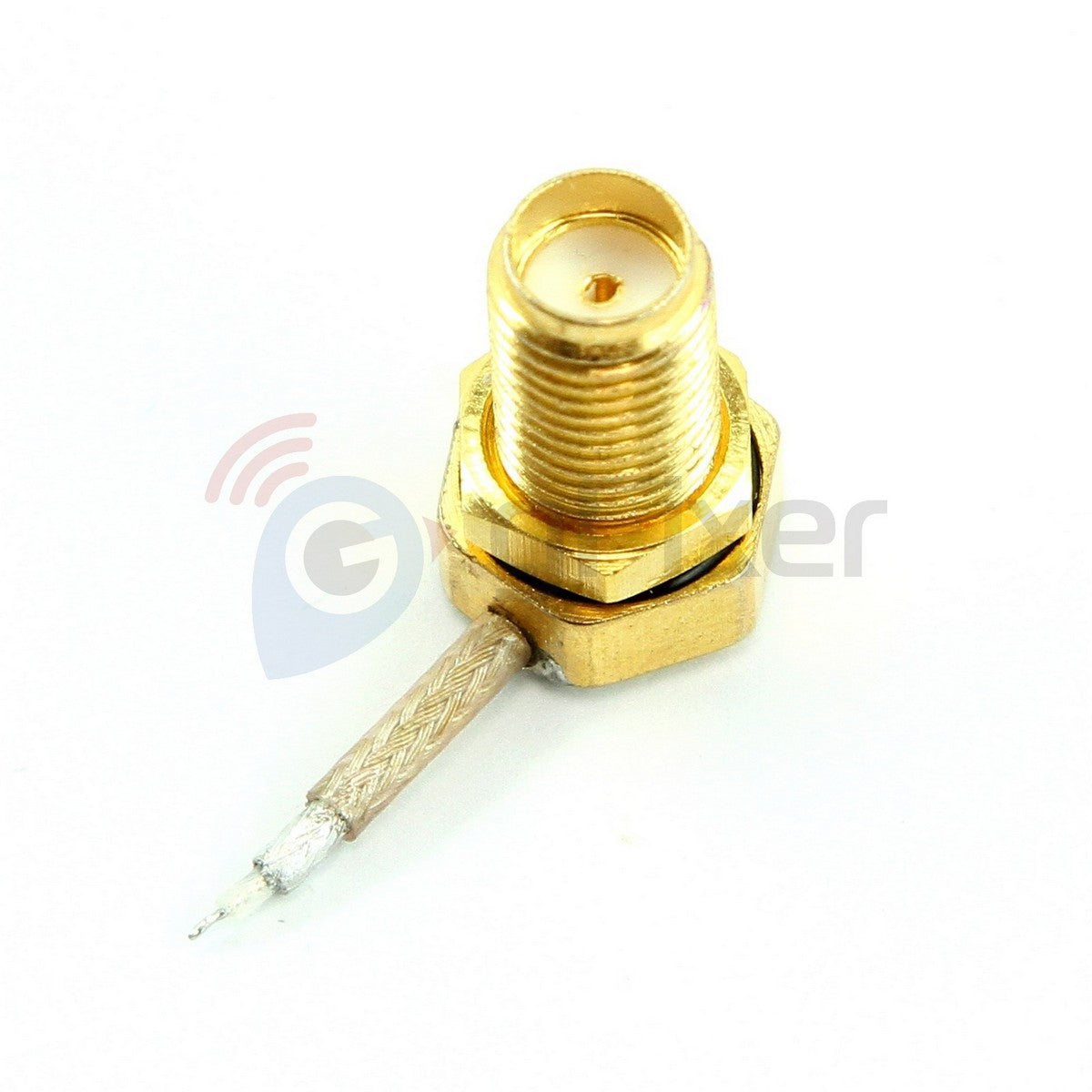 Brass SMA female Antenna socket for Garmin Astro 220 New