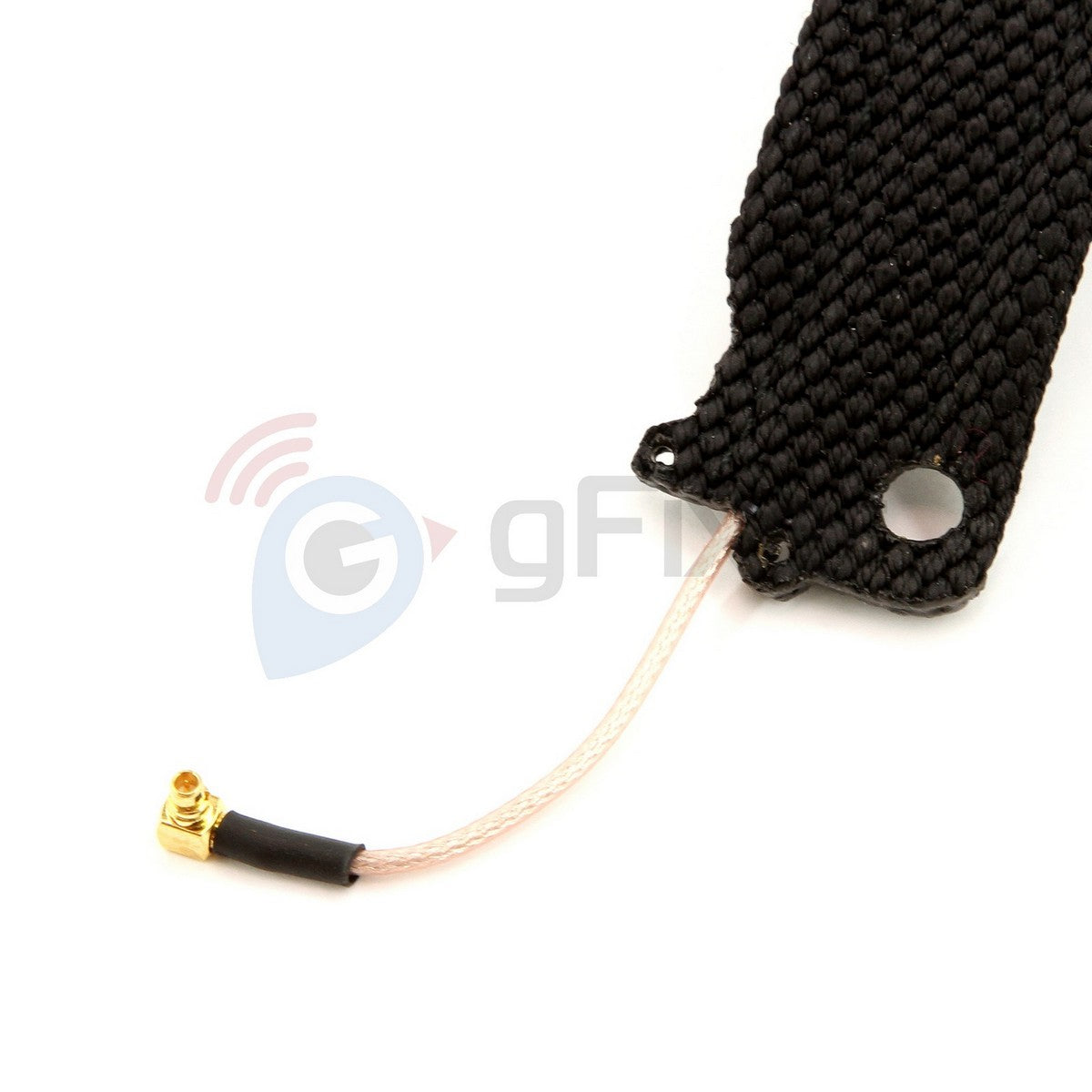 GPS antenna collar for Garmin DC 50 (black band) MMCX New