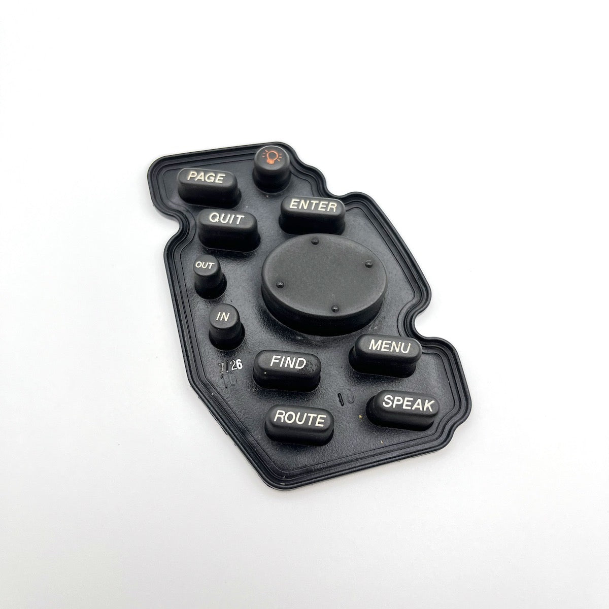 Rubber buttons Garmin SP III SP III SPIII Deluxe part repair rubber Used