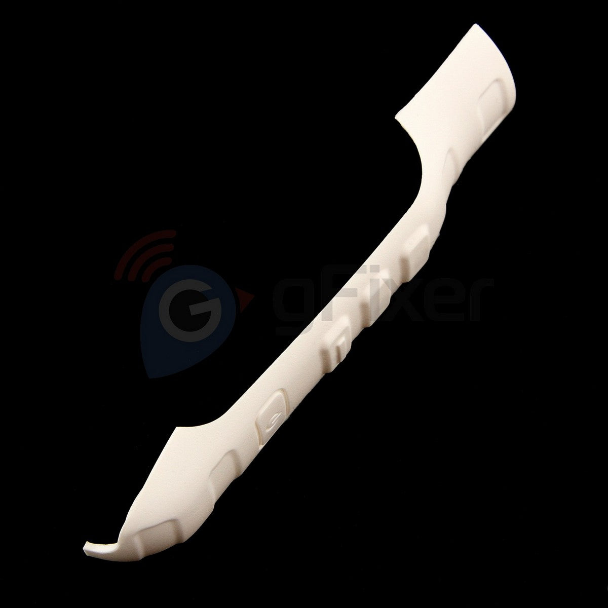 Rubber buttons (right side) for Garmin Virb, Virb Elite (white) repair part