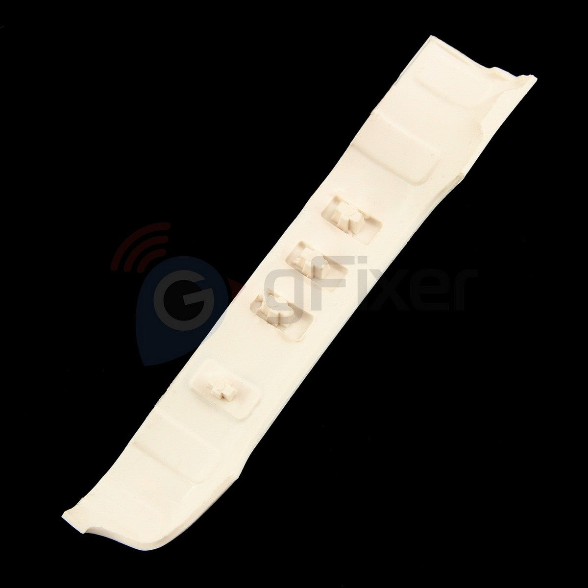 Rubber buttons (right side) for Garmin Virb, Virb Elite (white) repair part