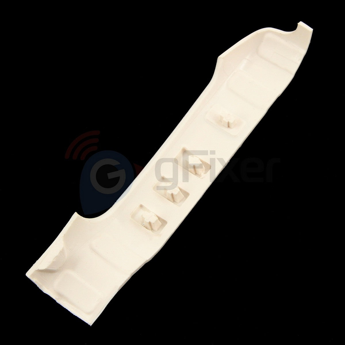 Rubber buttons (right side) for Garmin Virb, Virb Elite (white) repair part