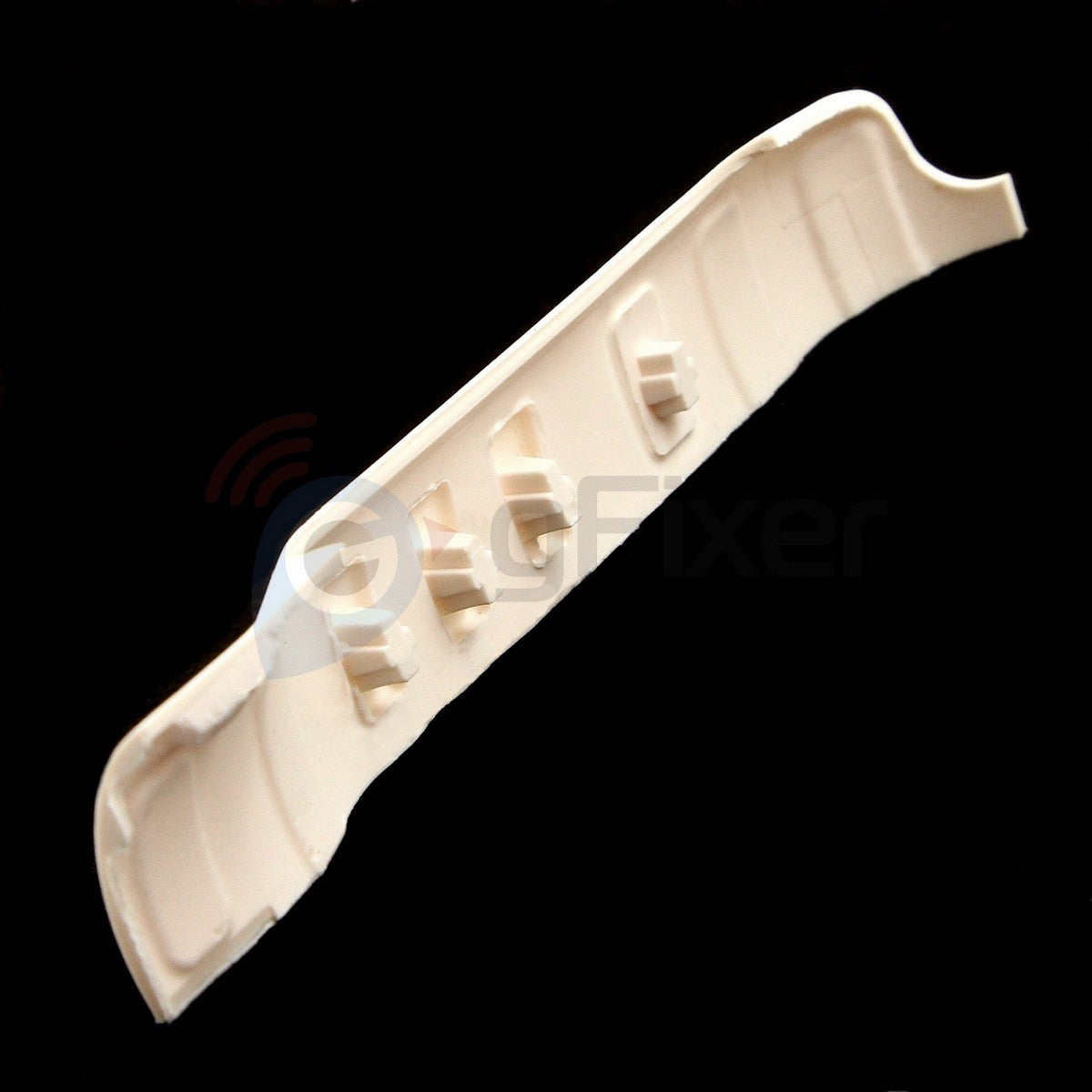 Rubber buttons (right side) for Garmin Virb, Virb Elite (white) repair part