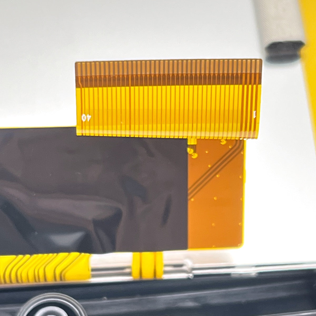 Front part with LCD with glass for Garmin Striker Plus 4 (4cv, 4dv) genuine part