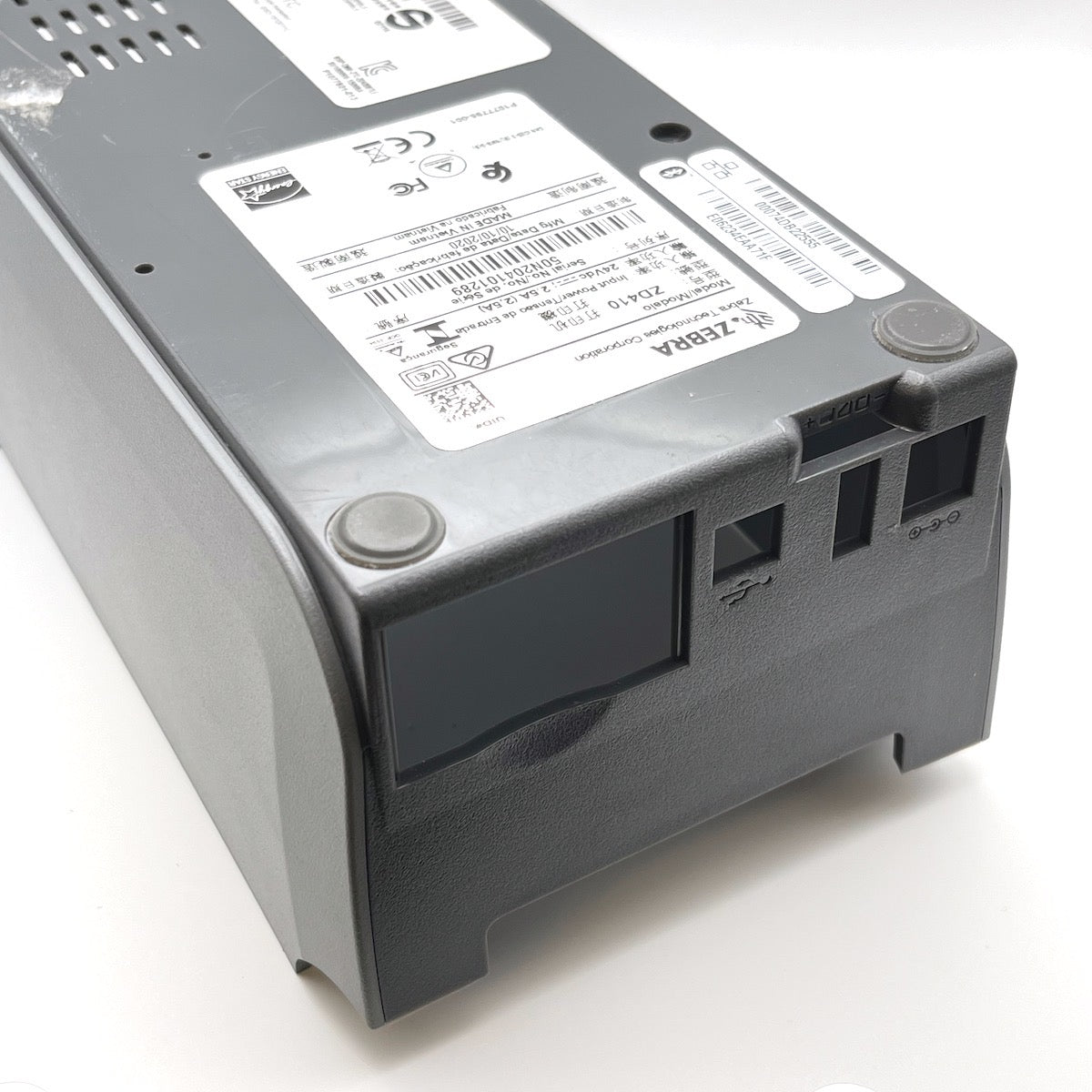 Bottom part of case (main body) for Zebra ZD410 grey 212210-001 part used
