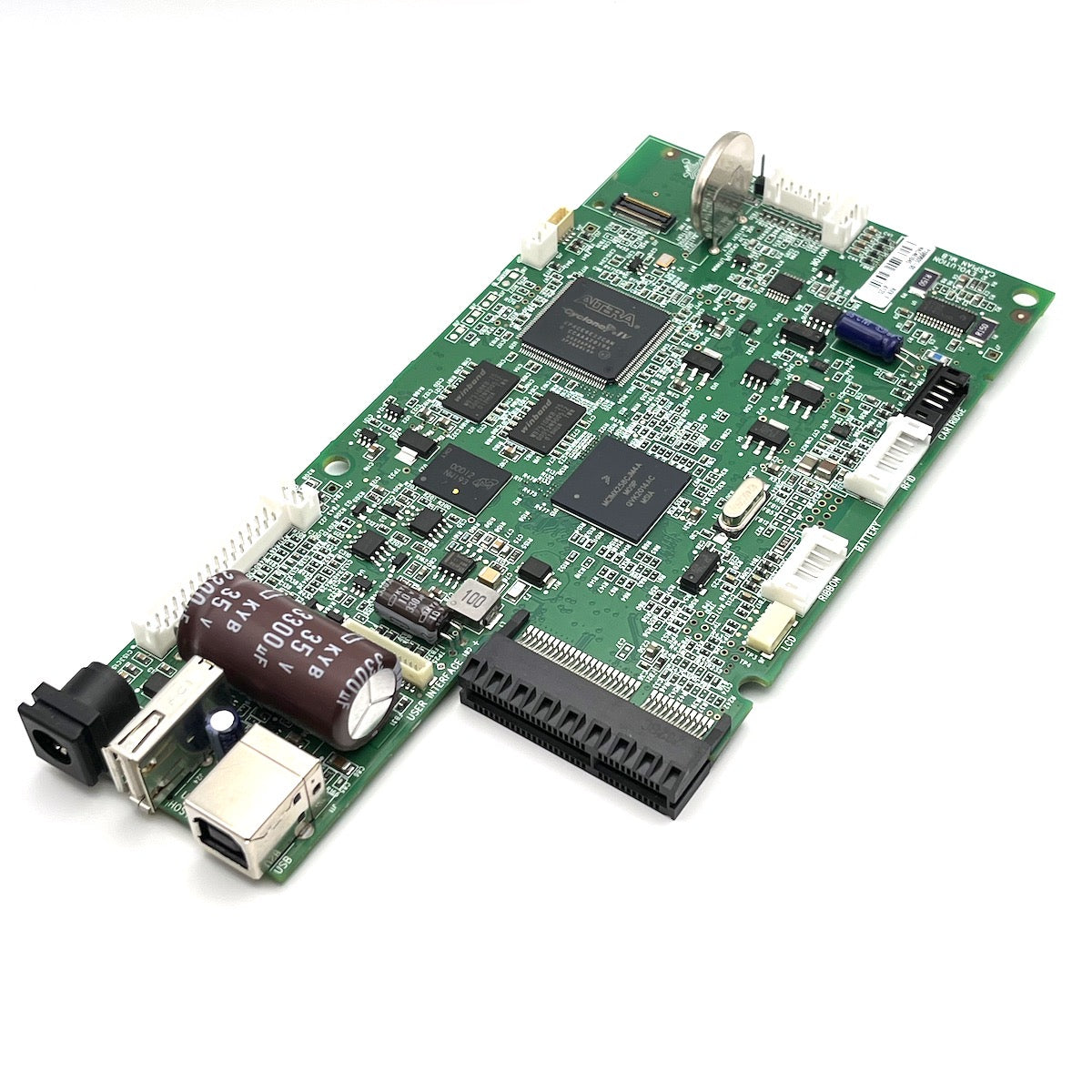 AS IS Main Logic Board PCB, USB for Zebra ZD410 P1080383-250 part not working