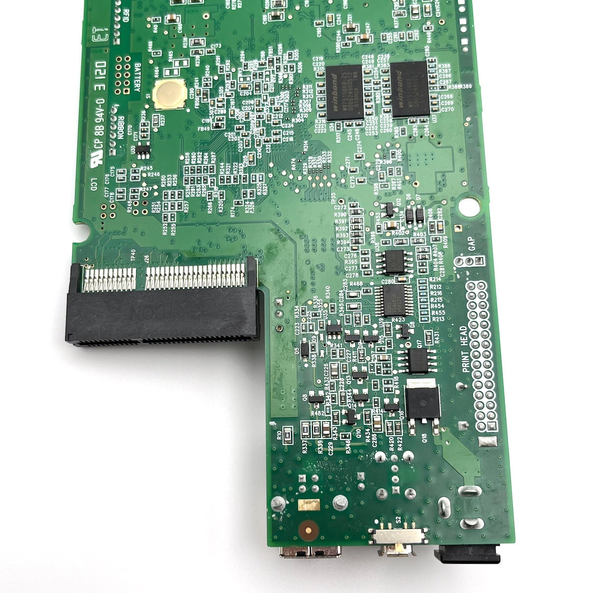 AS IS Main Logic Board PCB, USB for Zebra ZD410 P1080383-250 part not working