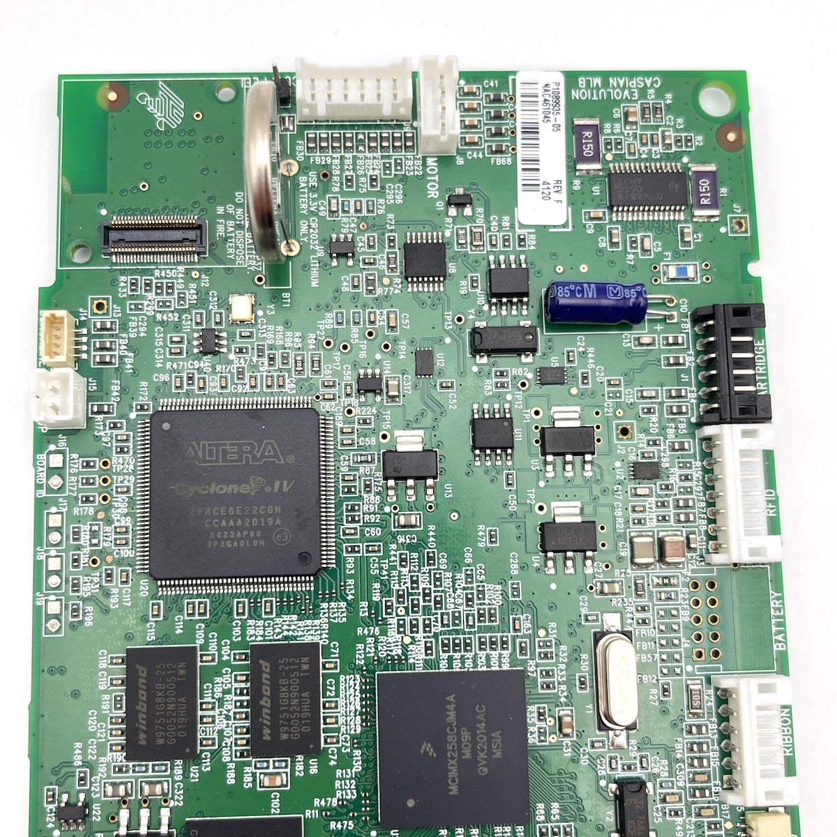AS IS Main Logic Board PCB, USB for Zebra ZD410 P1080383-250 part not working