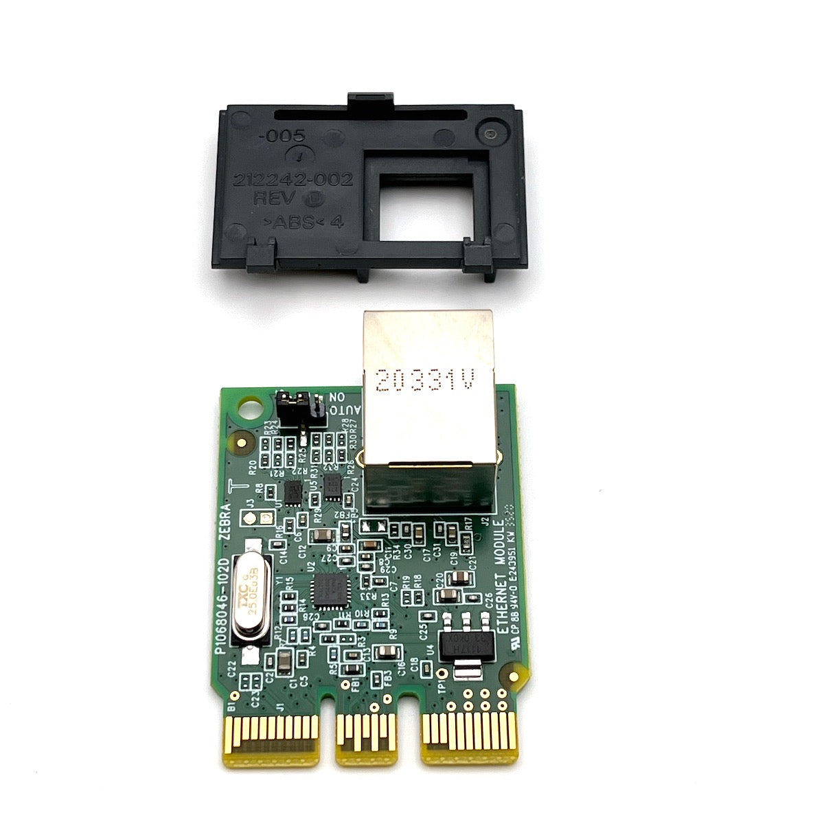 Ethernet Module PCB for Zebra ZD410 P1080383-442 with frame part used