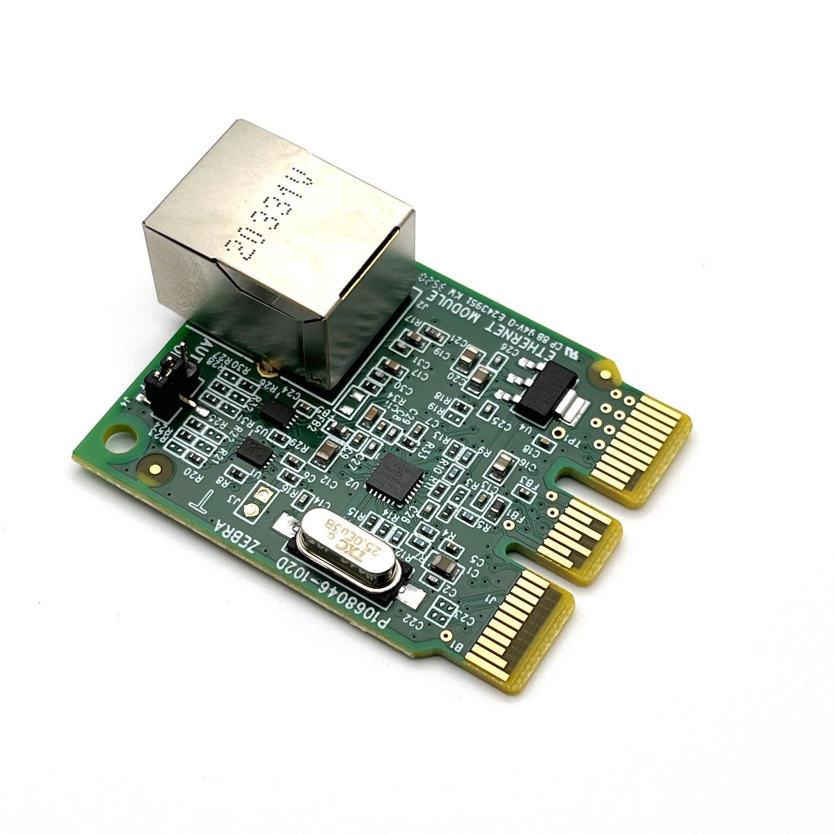 Ethernet Module PCB for Zebra ZD410 P1080383-442 with frame part used
