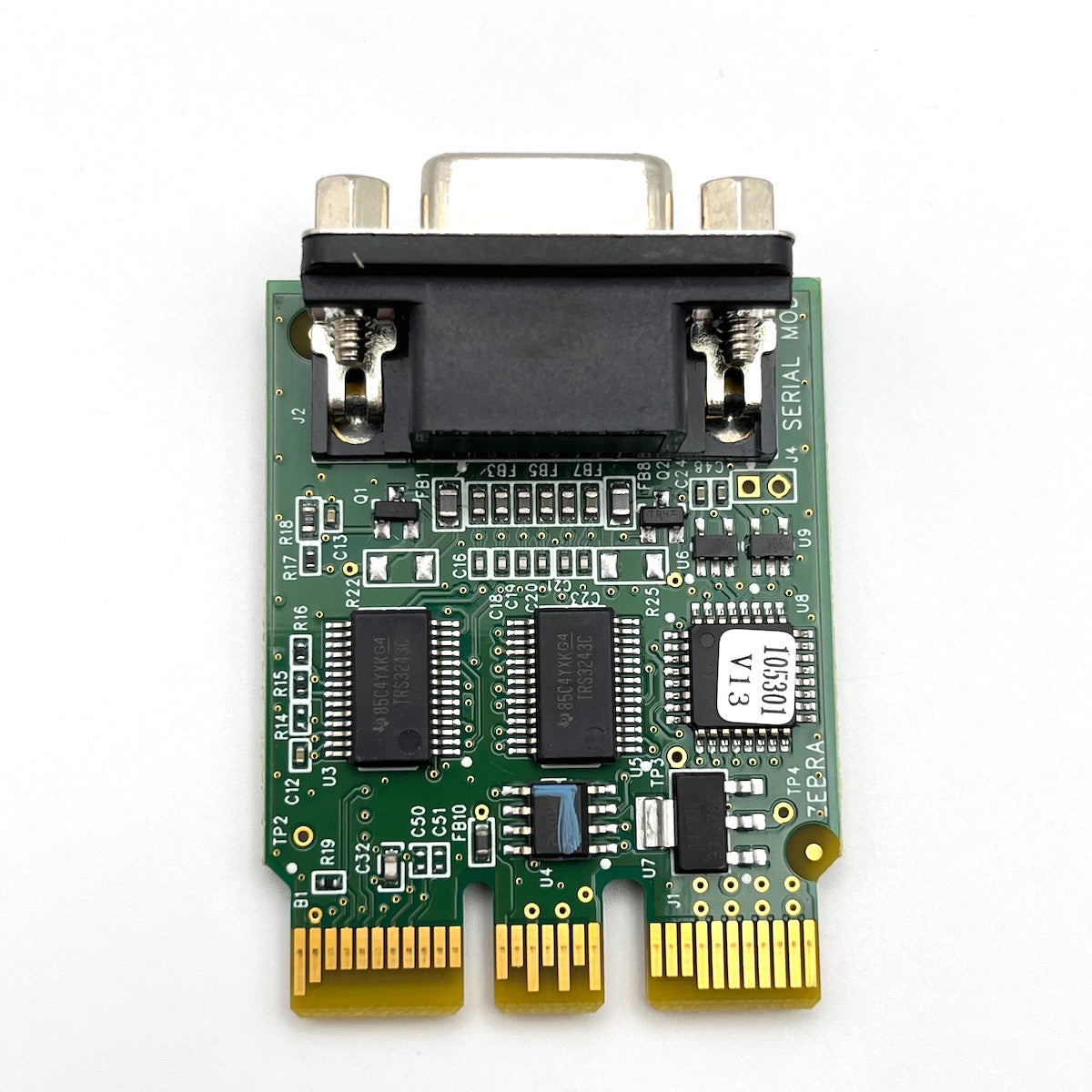 Serial Module RS232 PCB for Zebra ZD410 P1080383-443 DB9 with frame part used