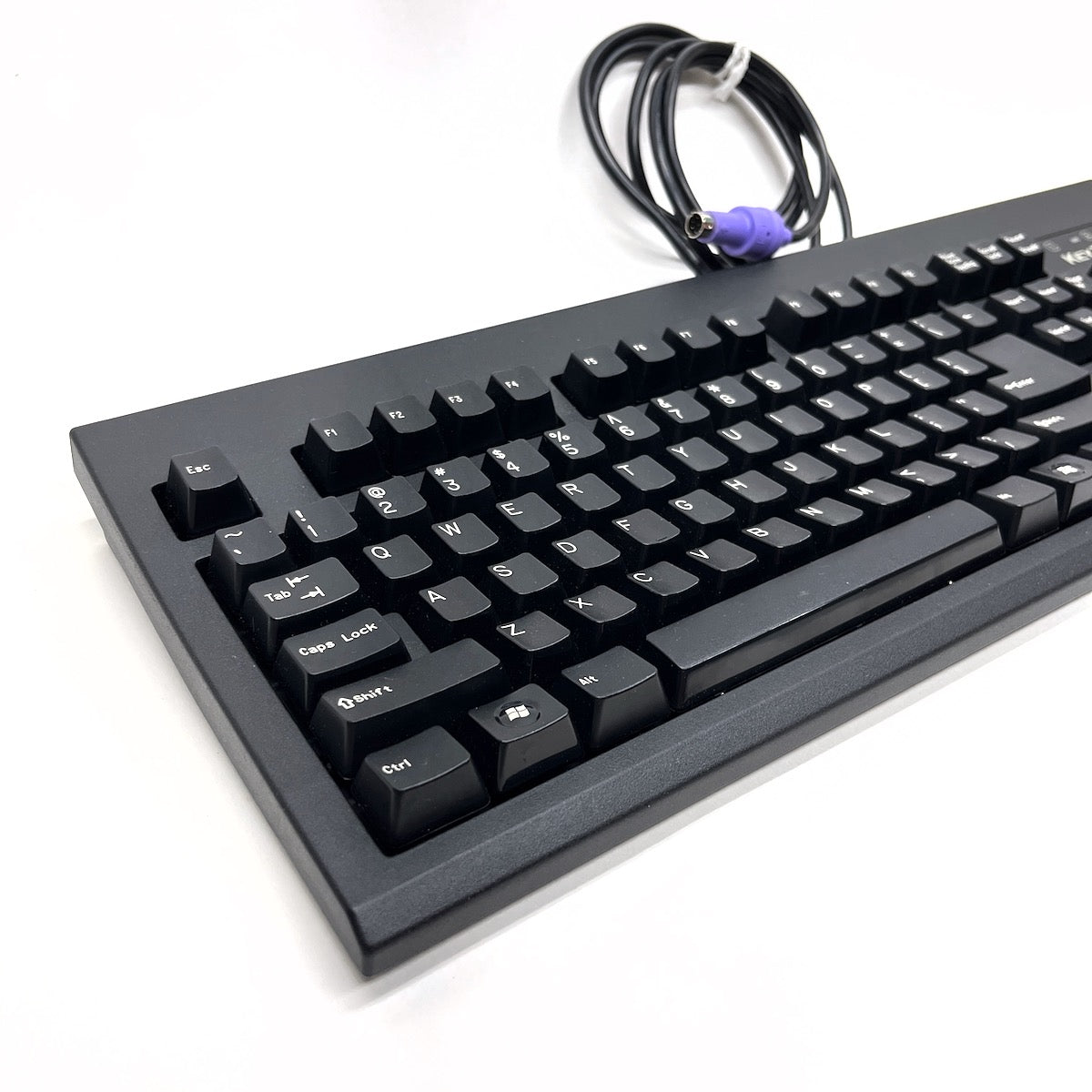 Key Tronic KT800P2N10P 104-Key PS/2 Windows Multimedia Keyboard Black