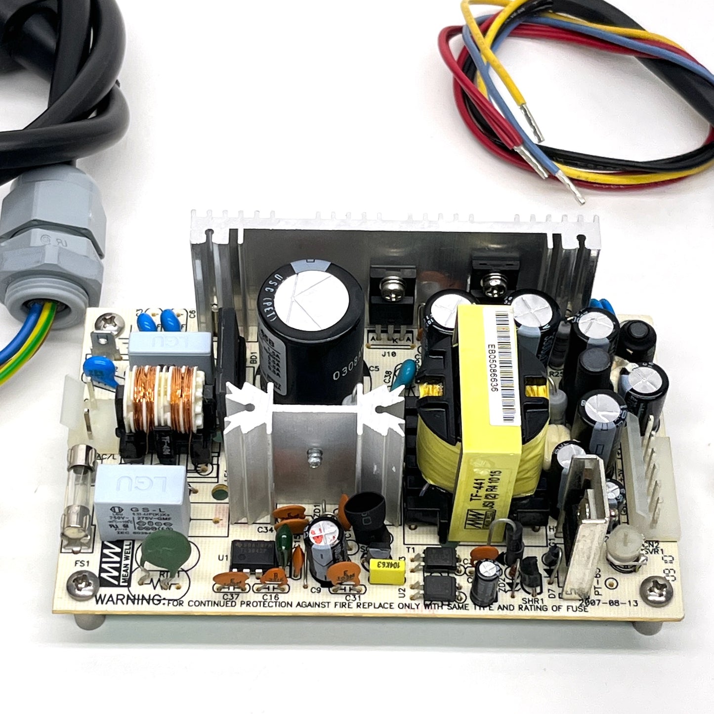 Mean Well PT-65-R13VAI 65W Triple Output Power Supply 5V 12V -12V Open Frame