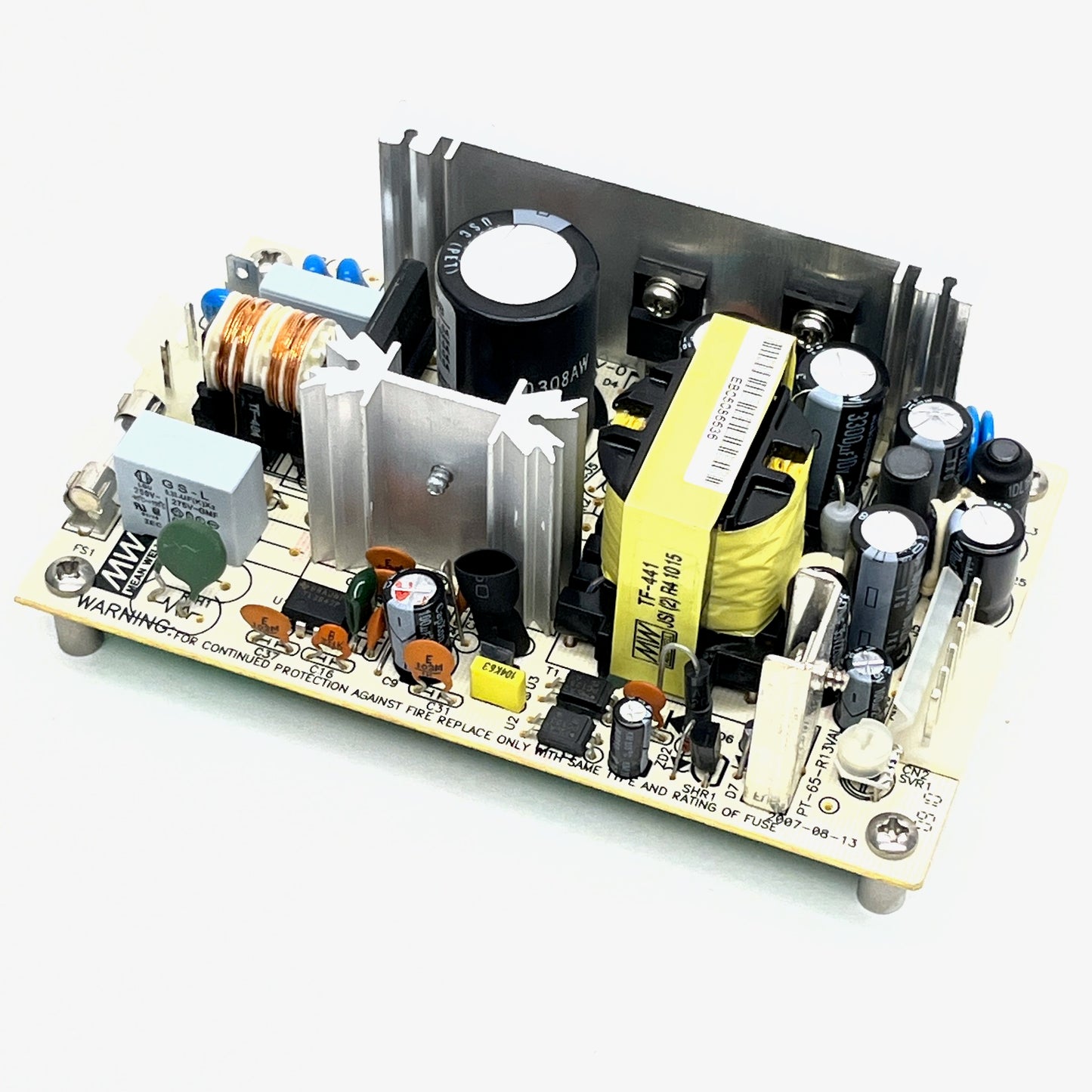Mean Well PT-65-R13VAI 65W Triple Output Power Supply 5V 12V -12V Open Frame