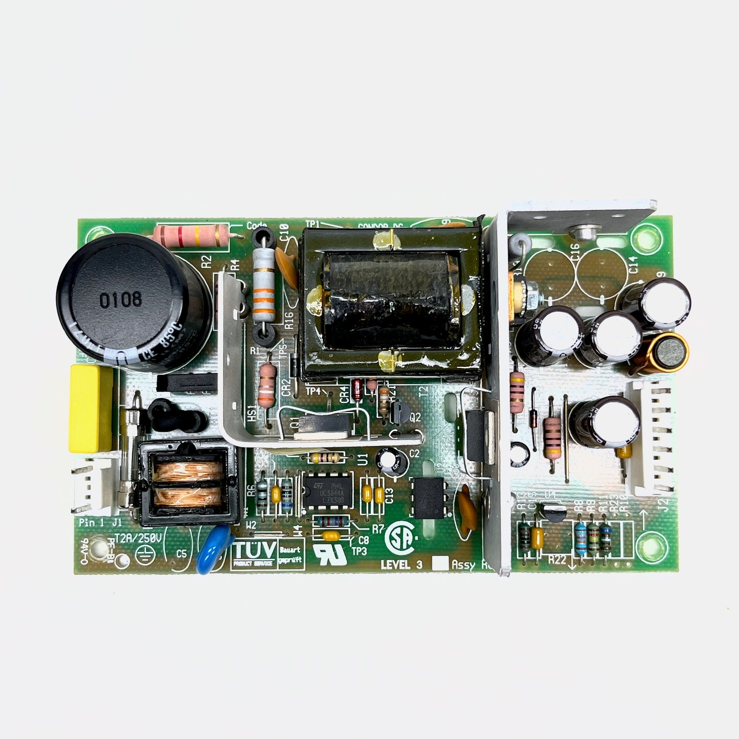 Condor GLC40-15 15V 2.7A 40W Open-Frame AC-DC Power Supply PCB