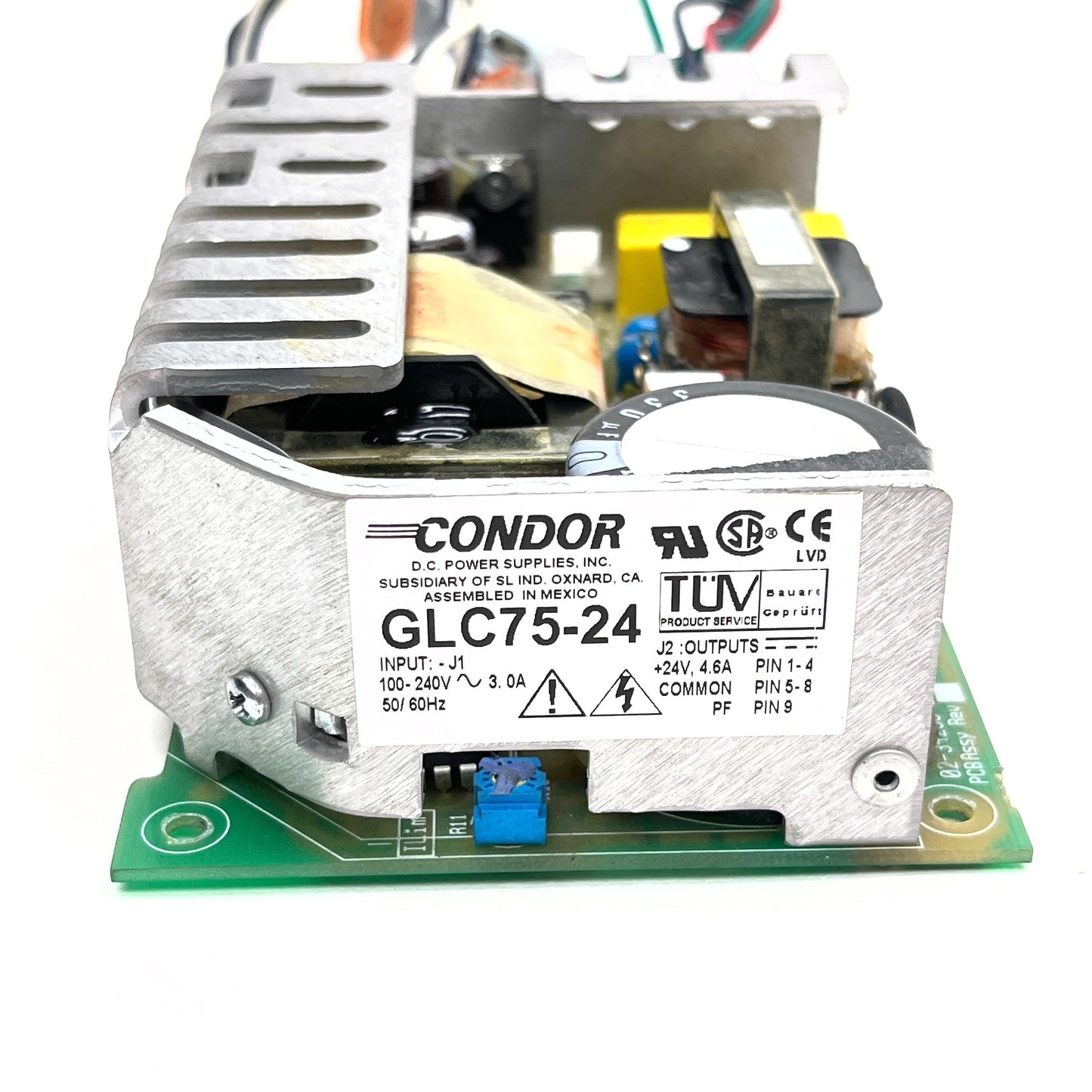 Power Supply SL Power Condor GLC75‑24 24V 75W Open‑Frame Universal PSU